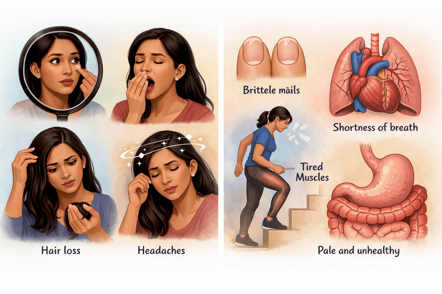 Signs of Iron Deficiency and How It Affects Your Body