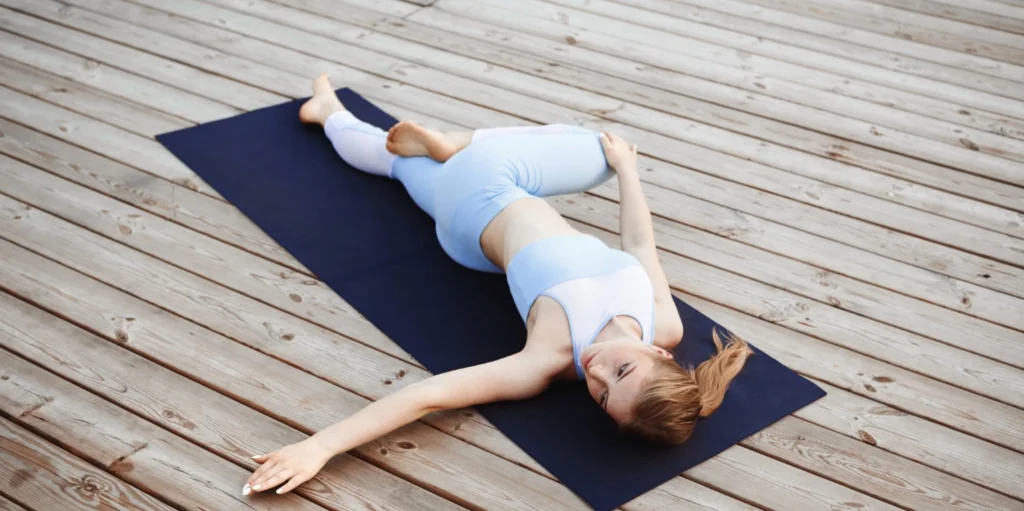 Supine Spinal Twist (Supta Matsyendrasana)