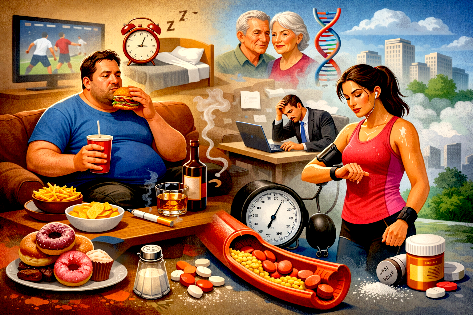 What Causes High Blood Pressure?