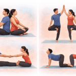 Yoga Poses for Two People/ Easy Partner Yoga for Beginners
