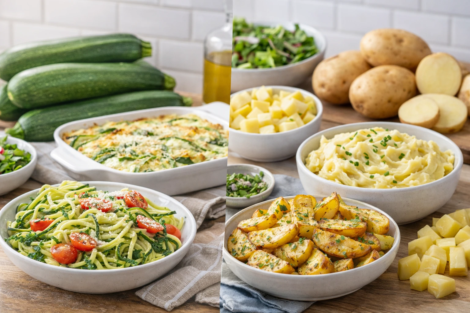 Courgette vs Potato: Which Is Better