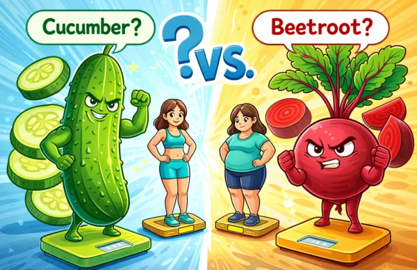 Cucumber vs Beetroot: Which Is Better for Weight Loss and Daily Diet?