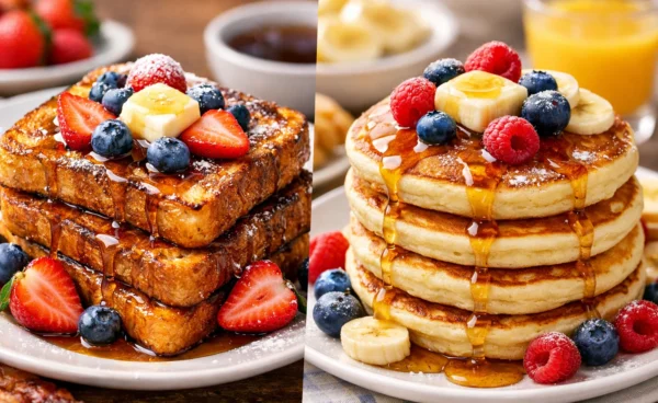 French Toast vs Pancakes: A Breakfast Comparison