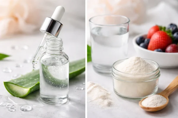 hyaluronic acid vs collagen for glowing skin