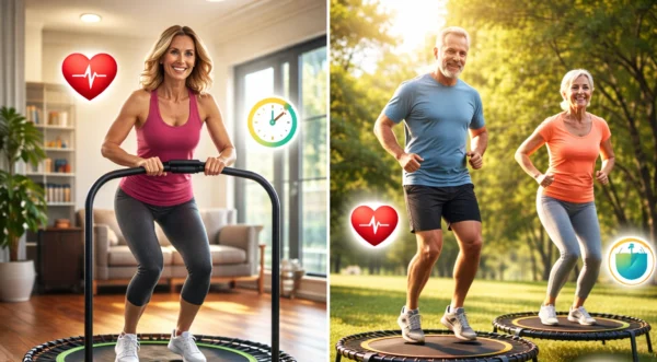 Rebounding Exercise Benefits After 50 Weight Loss, Heart Health & Longevity Secrets