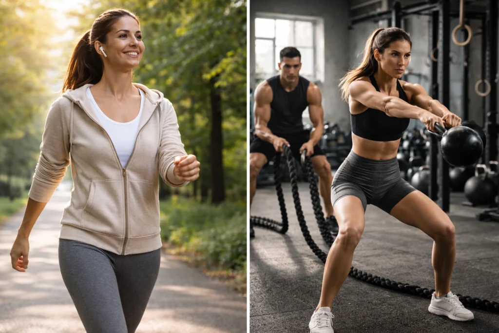 Walking Daily vs. Intense Workouts: What Actually Helps Fat Loss Last