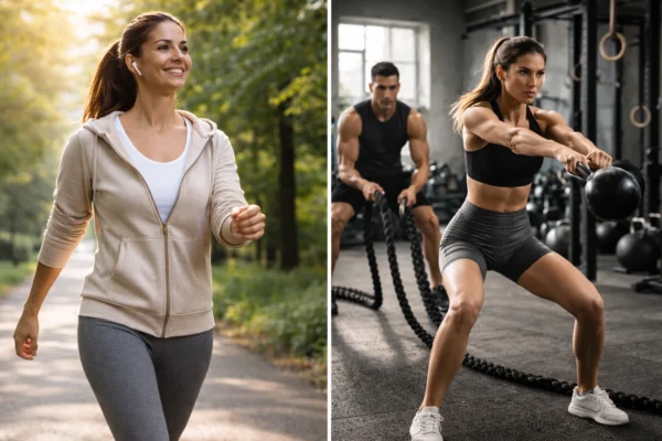 Walking Daily vs. Intense Workouts: What Actually Helps Fat Loss Last