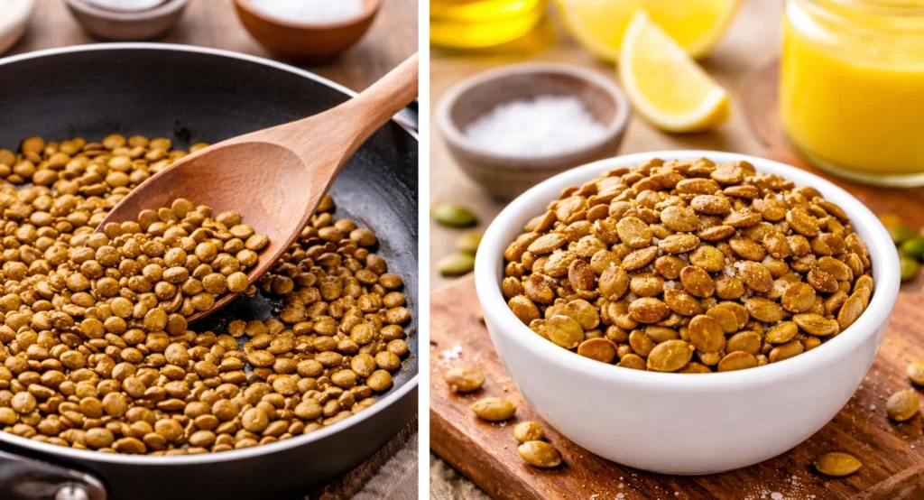 Pan-Fried Pumpkin Seeds