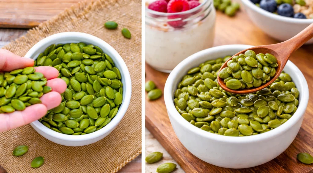 Raw or Soaked Pumpkin Seeds