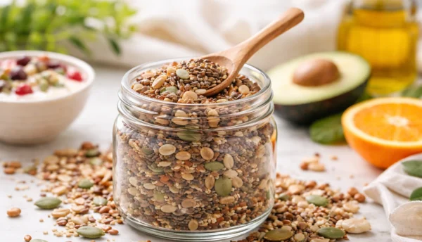 What Happens to Your Skin When You Add a 5-Seed Trail Mix to Your Daily Diet.