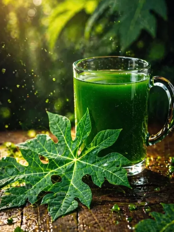 Papaya Leaf Juice Benefits