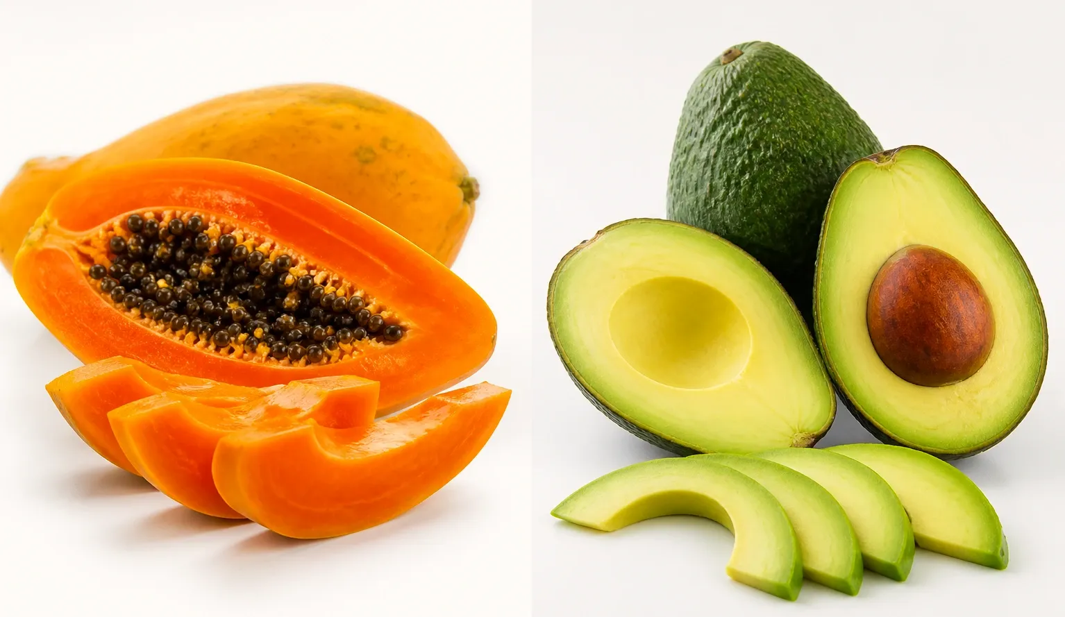 Papaya vs Avocado: Which Fruit Is Better for Weight Loss, Digestion, and Overall Health?